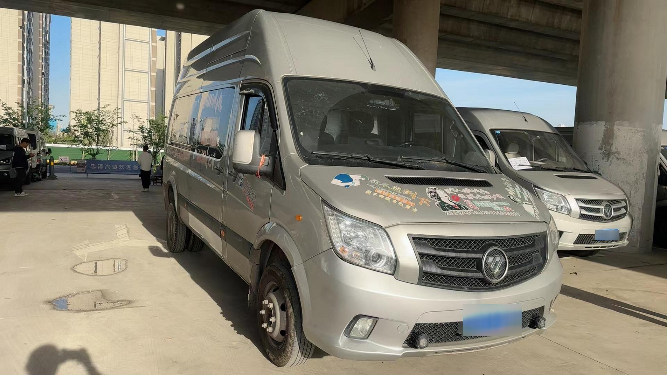 2022年福田图雅诺,小型七座客车,高顶加长599后双胎,2.