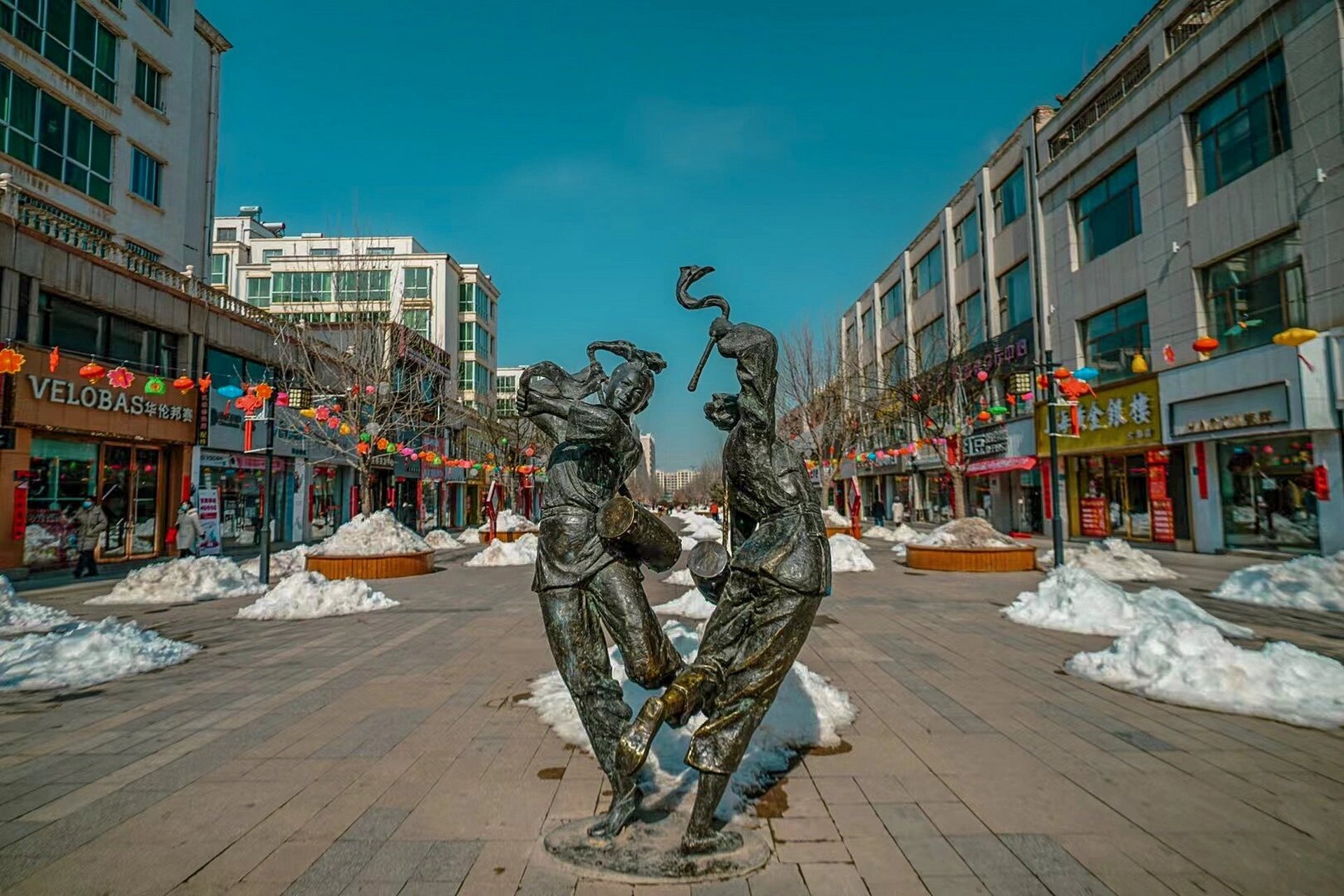 武威古浪县古浪战役纪念馆     图1,2拍摄于今日 图3,4拍摄于2023年2