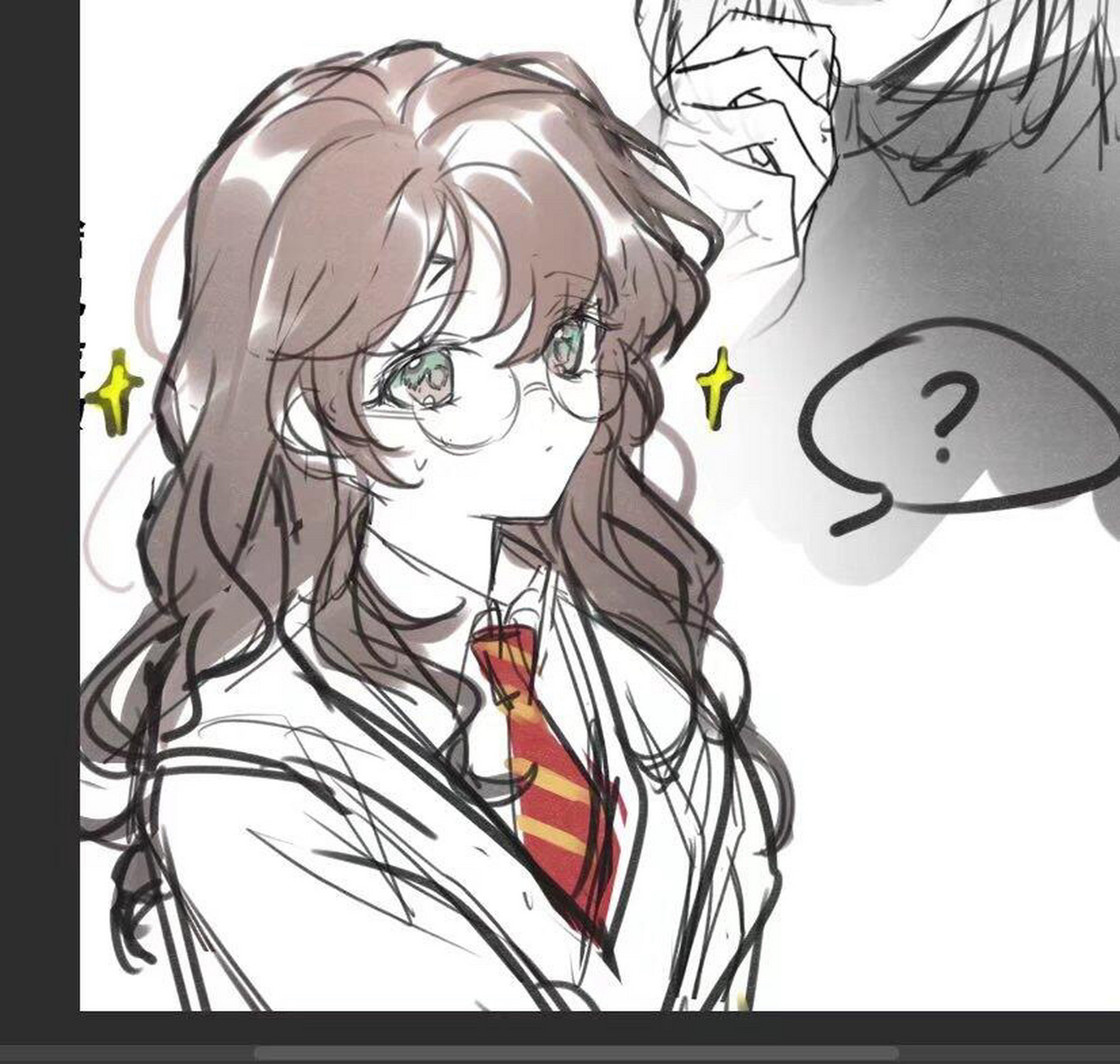 《如果哈利波特是个女孩》 摸了