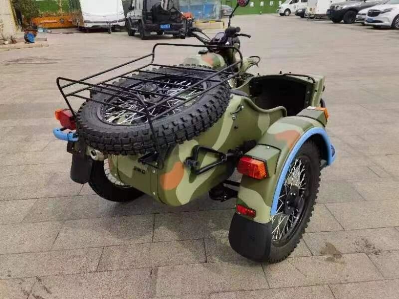 全新乌拉尔迷彩装甲兵边三轮摩托车(带边驱 全新乌拉尔迷彩装甲兵边