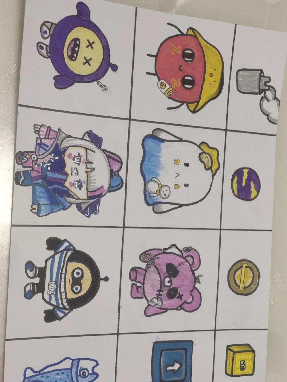 蛋仔简笔画 蛋仔简笔画
