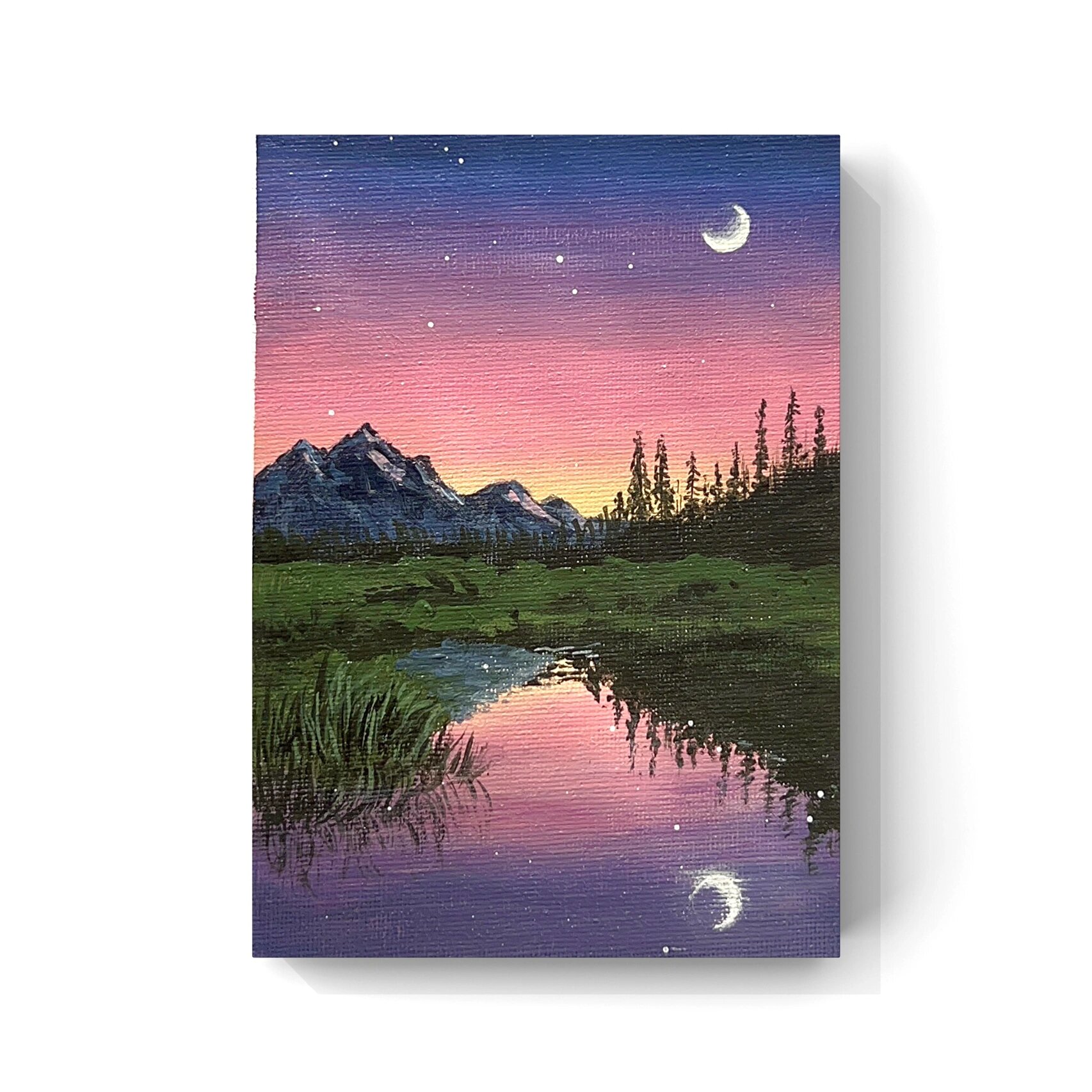 丙烯画| 治愈风景系列96