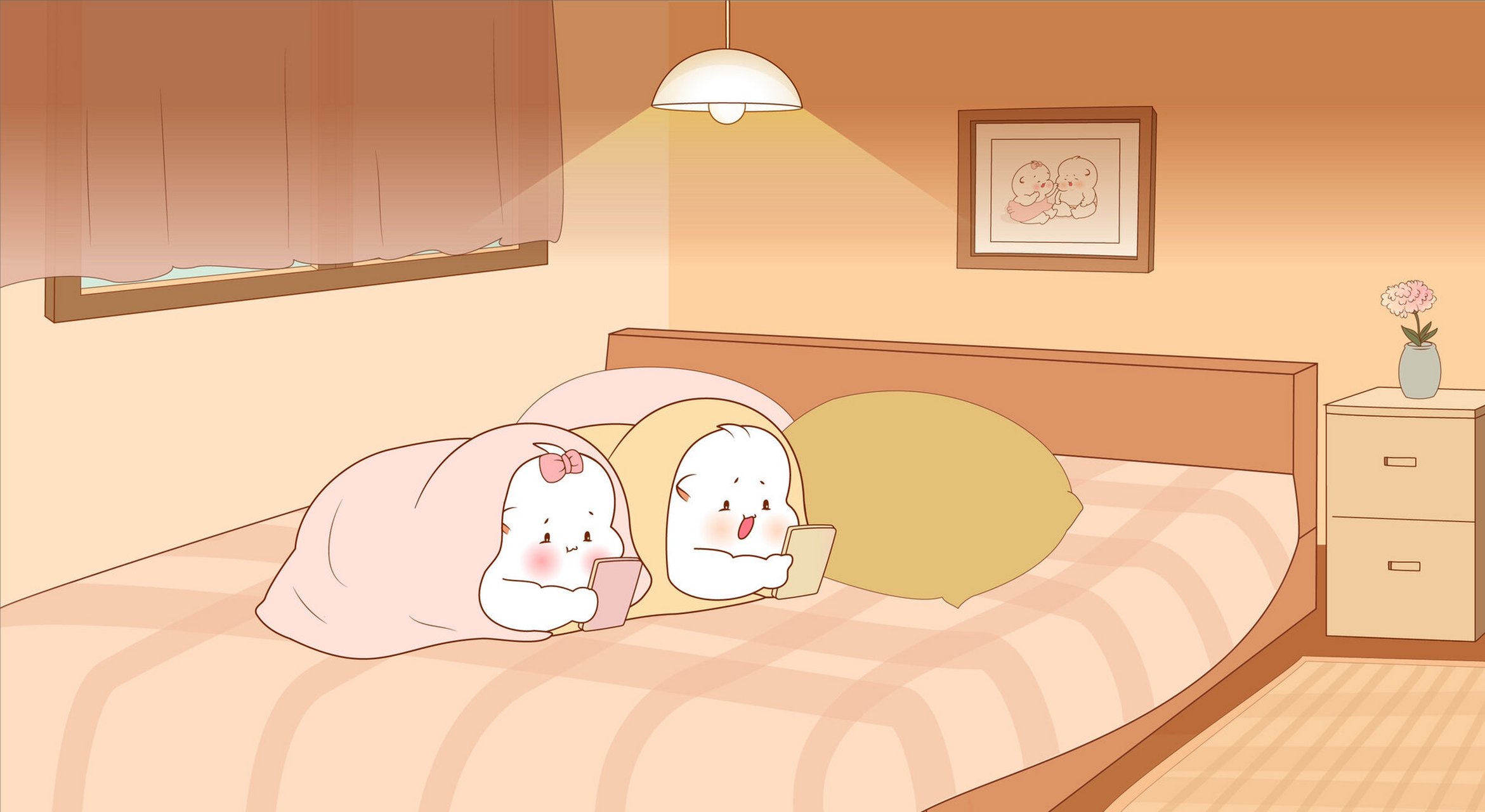 小仓酱和小仓桑 #ipad壁纸# #ipad壁纸# #壁纸分享# #壁纸# #卡通壁纸