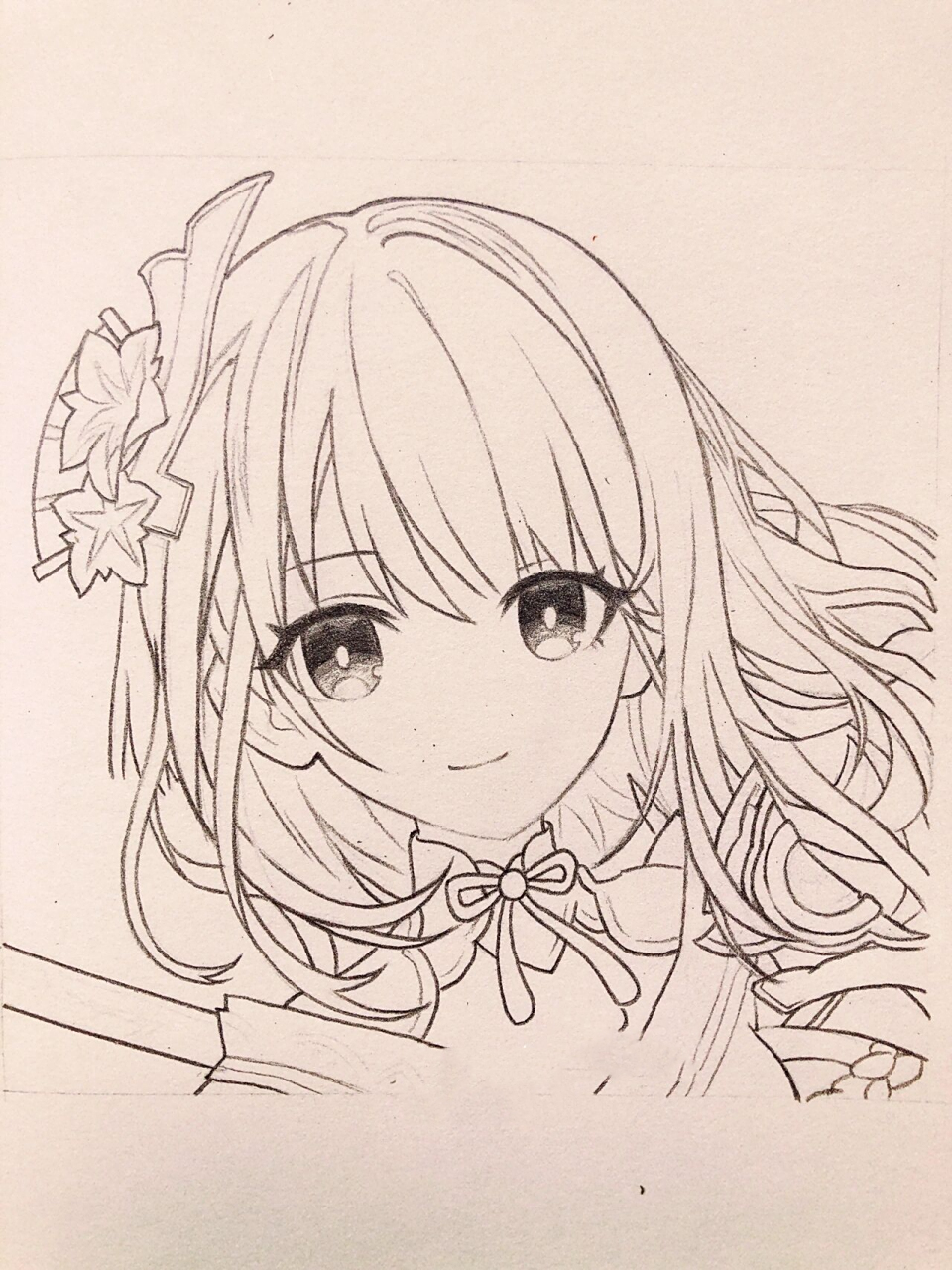 【原神】雷神(手绘过程) 又来更新了!