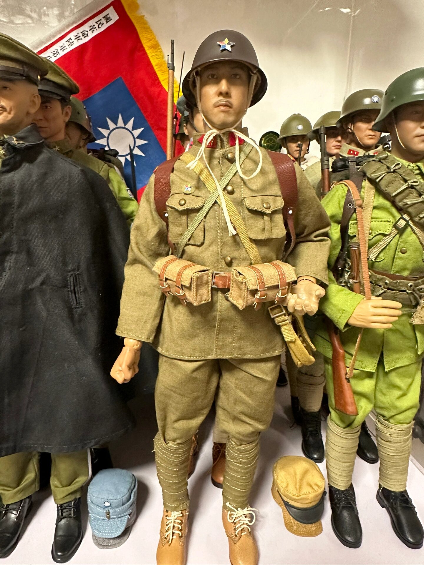 伪满洲国"国军"兵人 自d伪军系列——伪满兵人