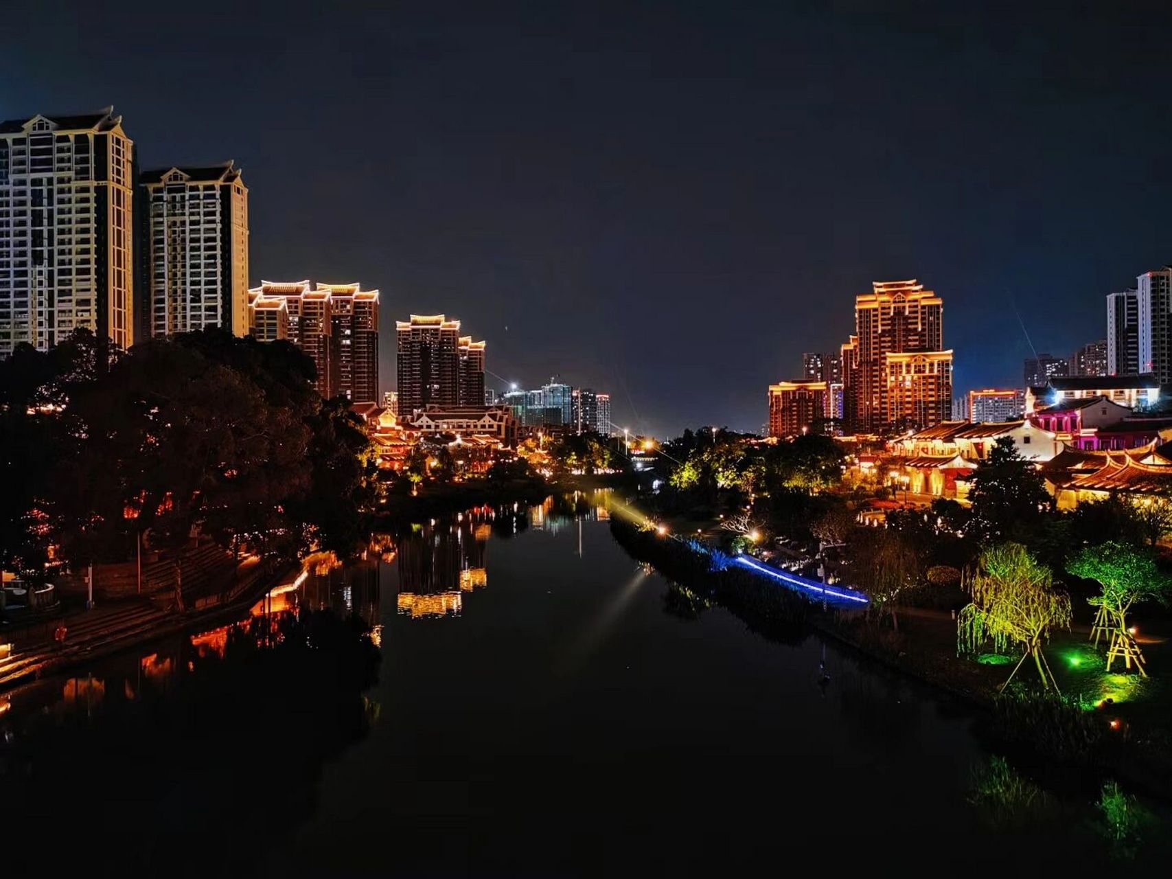 漳州夜景图片真实图片图片