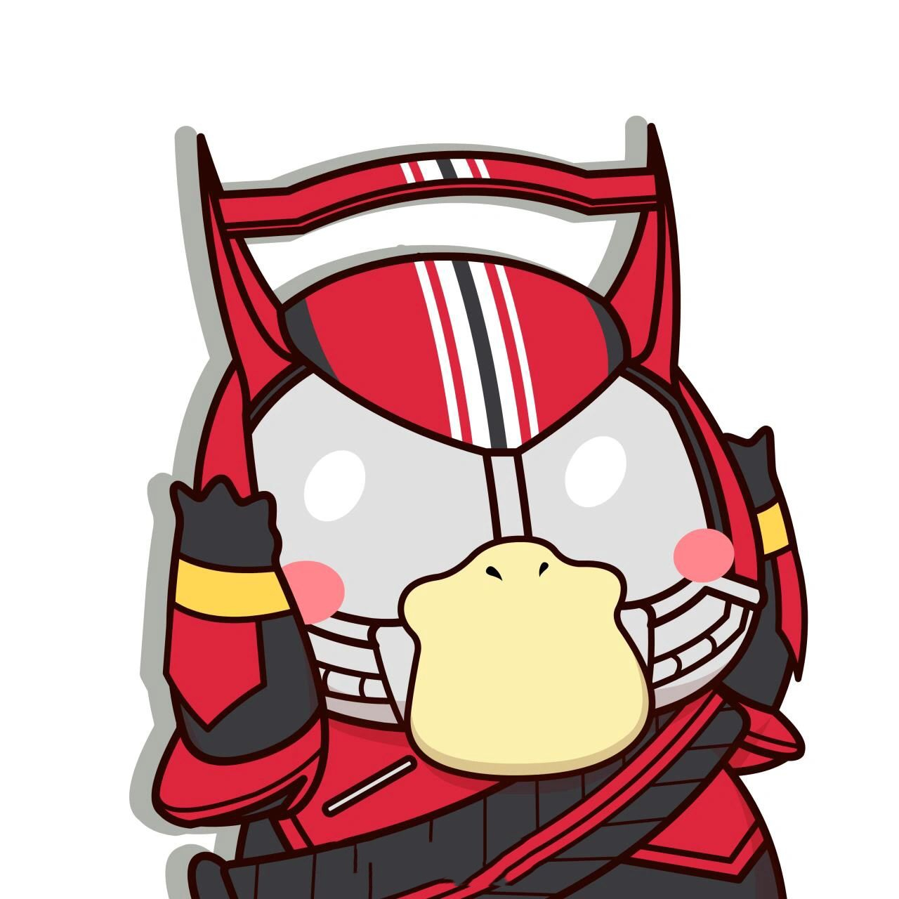 可达鸭系列头像之新平成假面骑士 可达鸭系列头像之新平成假面骑士