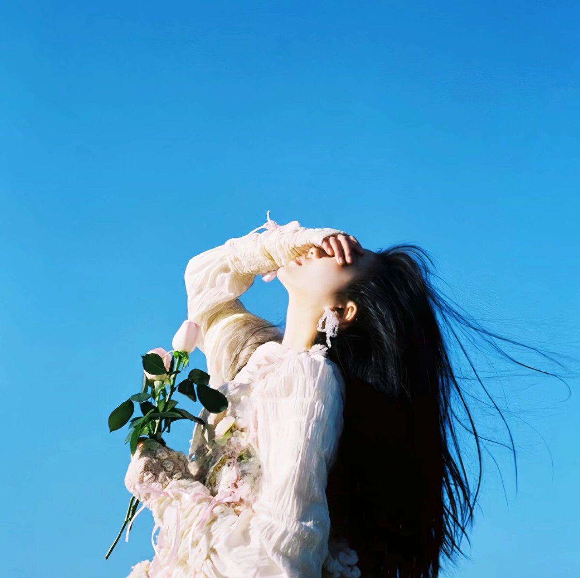 唯美风景女生头像