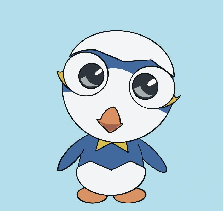 简笔画手帐素材,阿呦