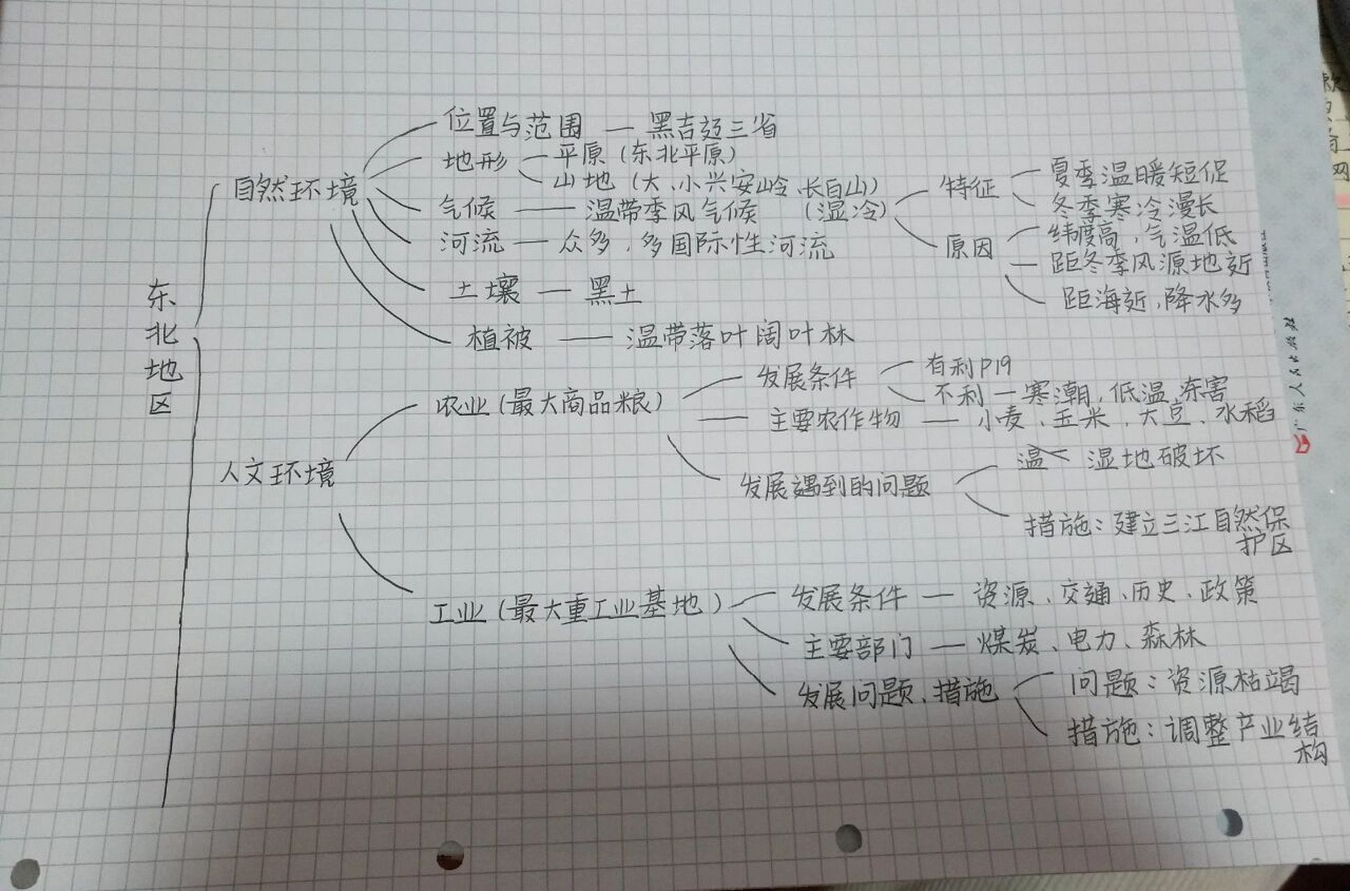八下地理第六章思维导图来了 97最近挺多人私信要地理的97 92