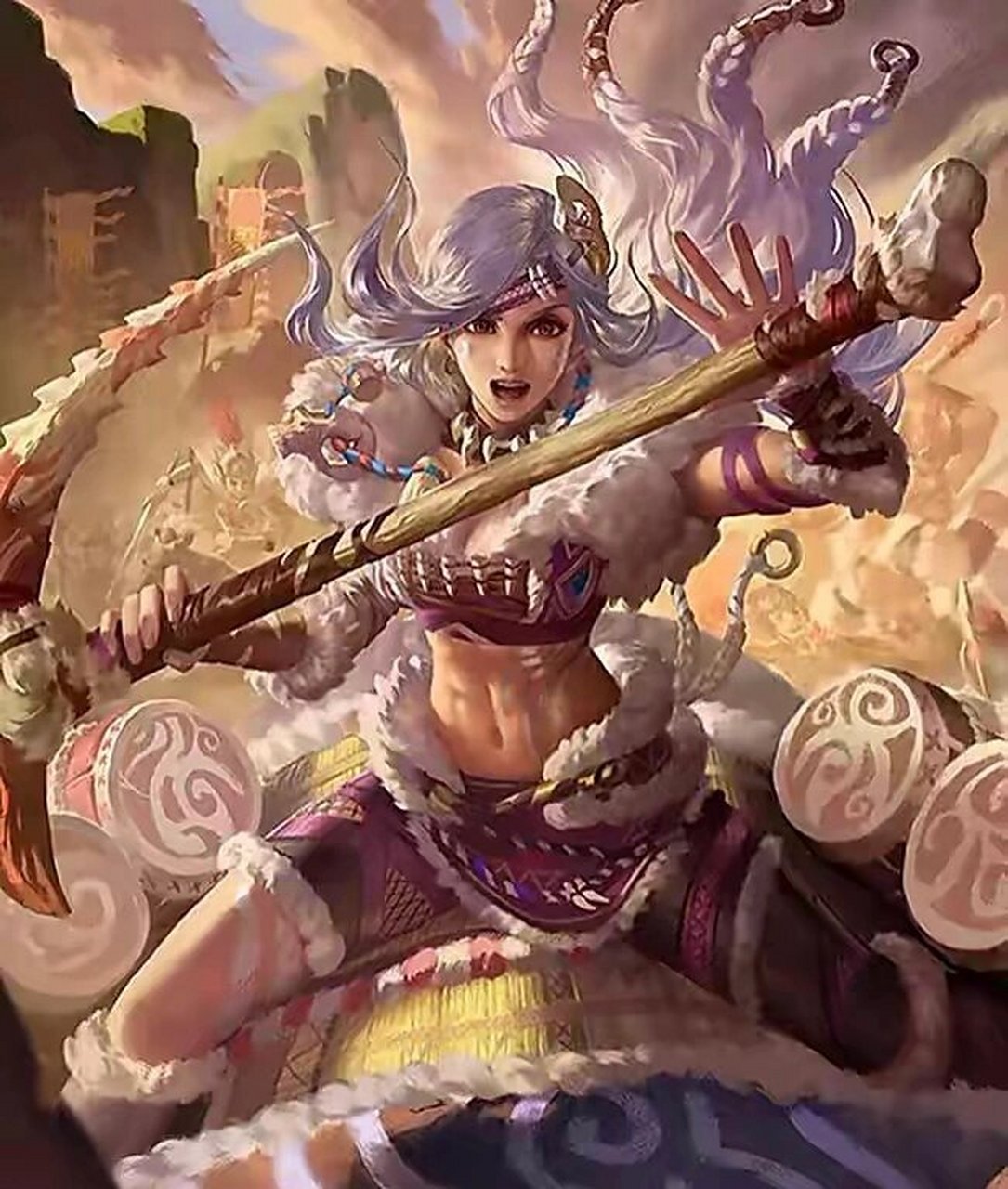 《三国杀蜀国篇之祝融》 祝融 武将名:祝融 称号:野性的女王 势力:蜀