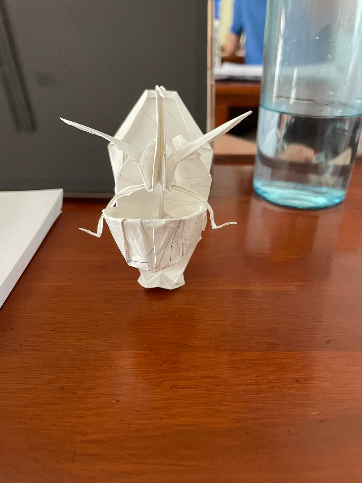 折纸马桶～ 花了一个小时的巨作