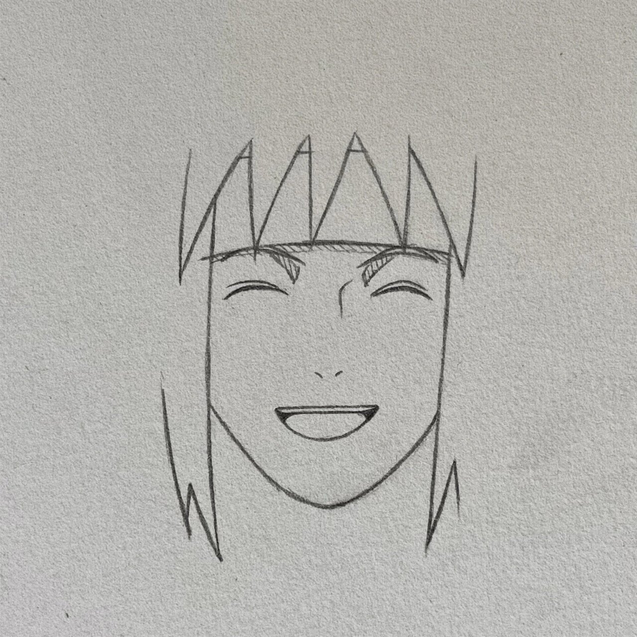 一期水门 #简笔画# #画画# #火影忍者# #手绘# #波风水门