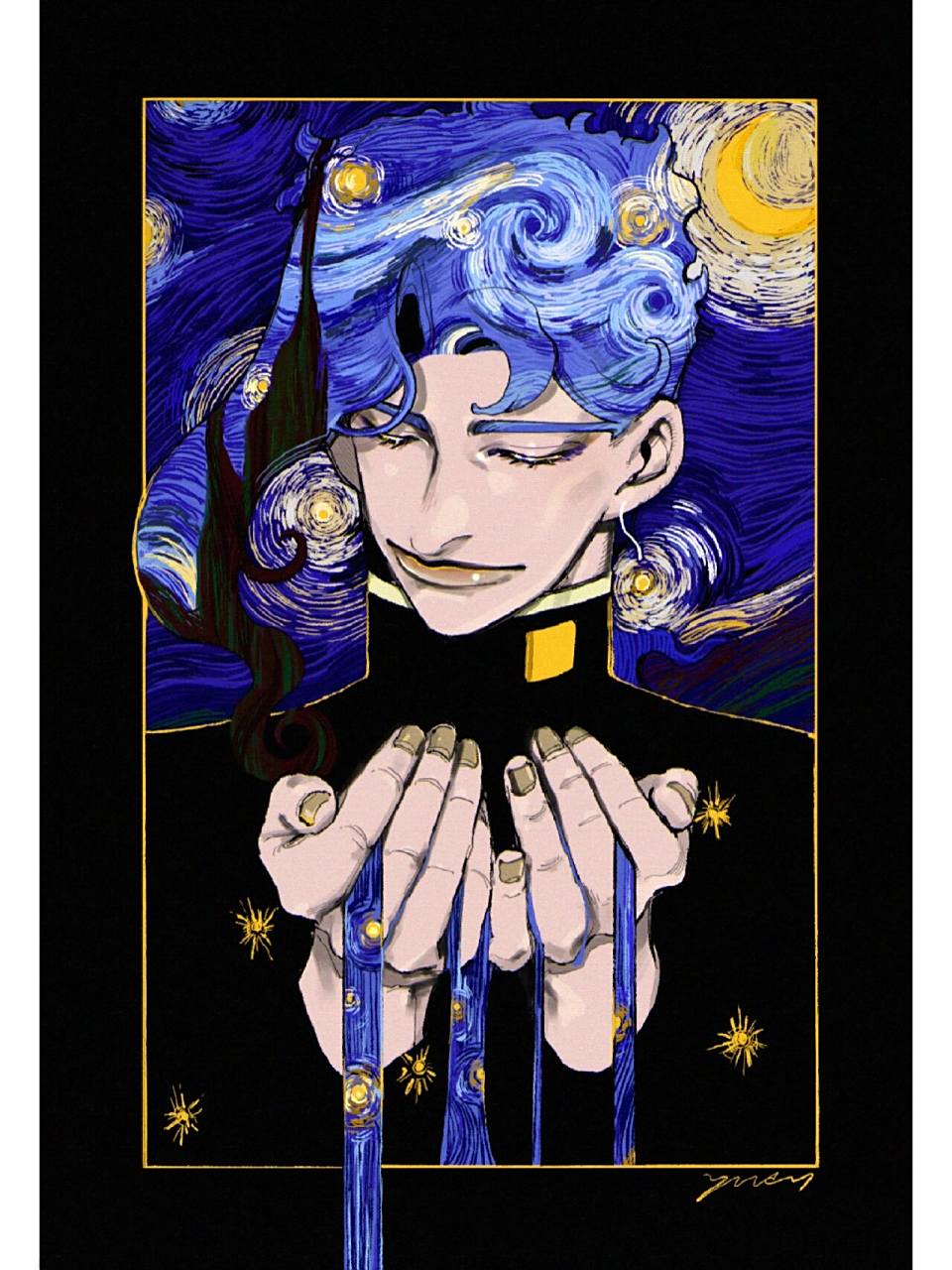 花京院典明 9p 画师 karepanoishii