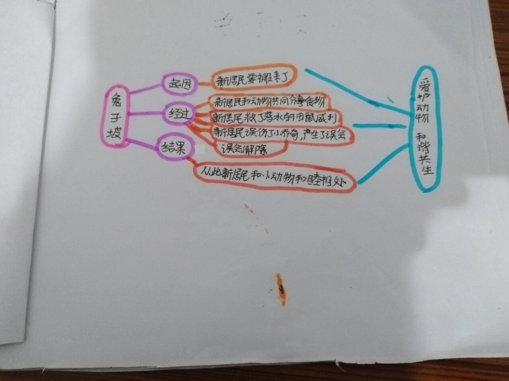 《兔子坡》思维导图 《兔子坡》思维导图. . 若曦