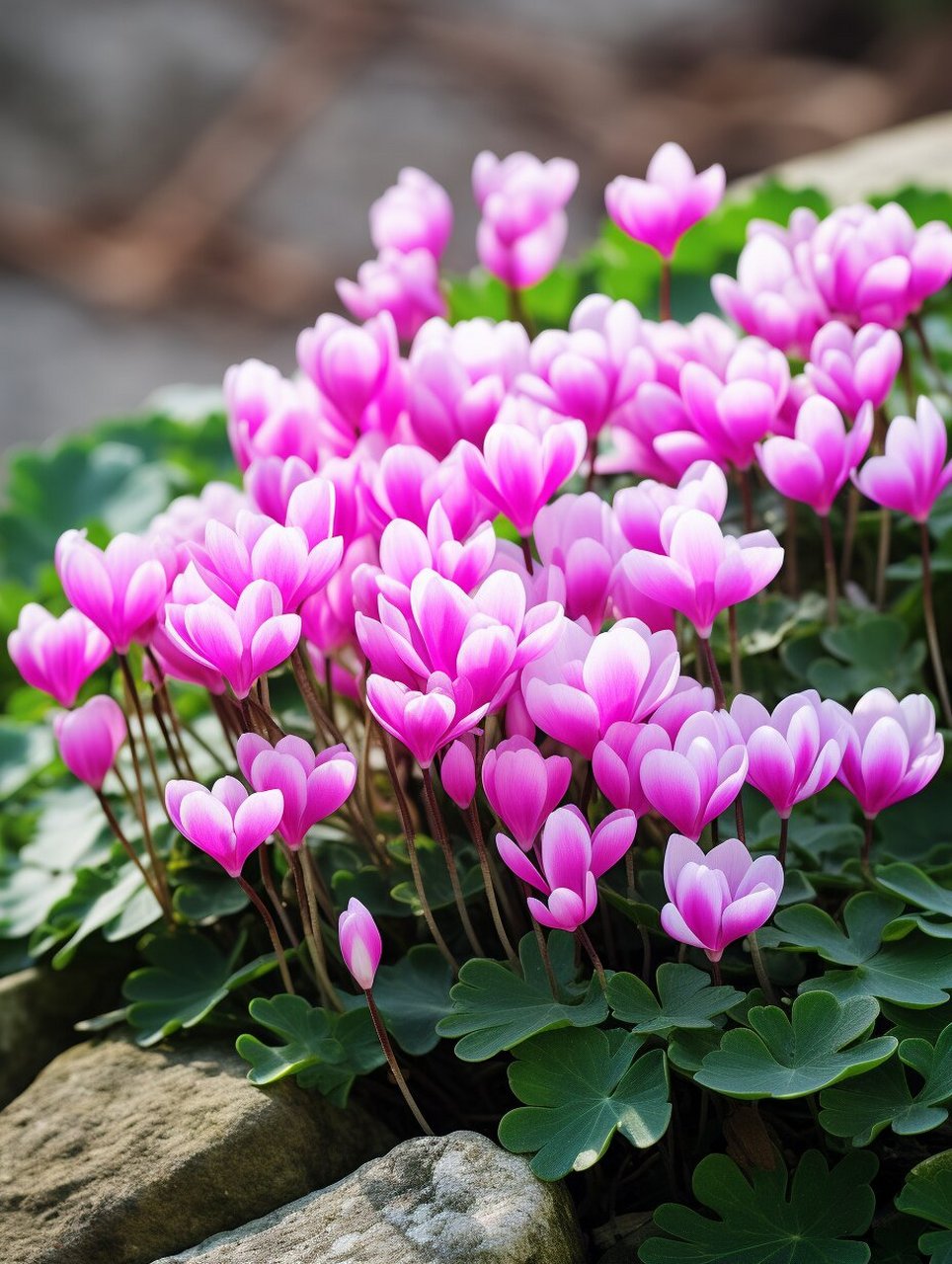 35世界各国花94国花系列|仙客来~塞浦路斯 仙客来是报春花科,仙客来