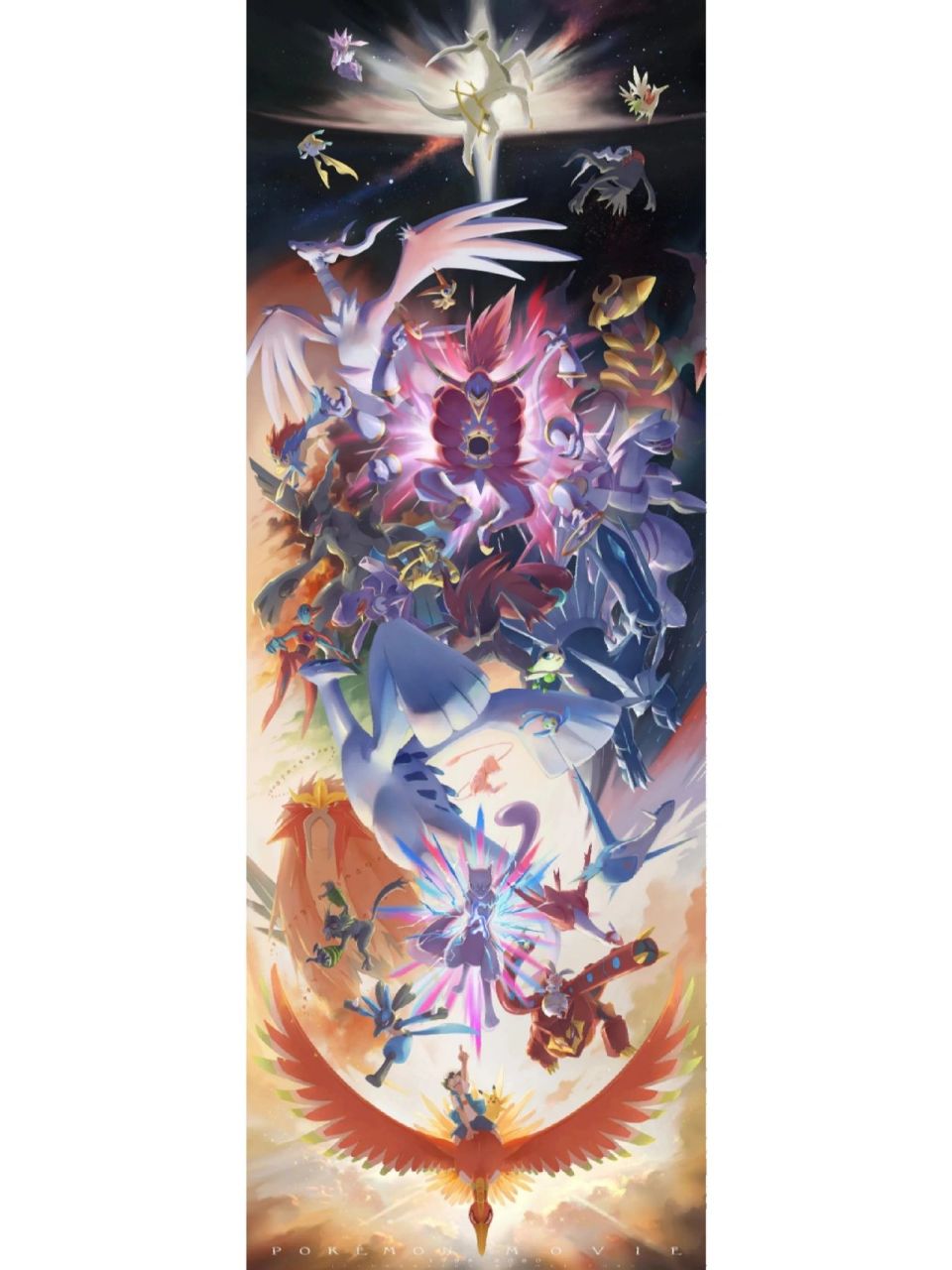 宝可梦高清壁纸(全神兽,幻兽合集) 你觉得哪只神兽最帅呢?