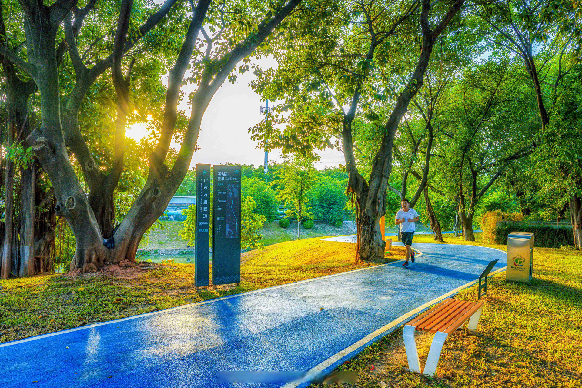 镜见黄埔# 【广州黄埔:从南岗河看"幸福生态"】2022年,广州市黄魄区