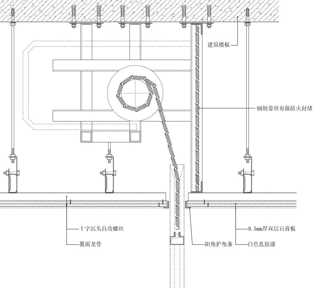 挡烟垂壁安装详图图片