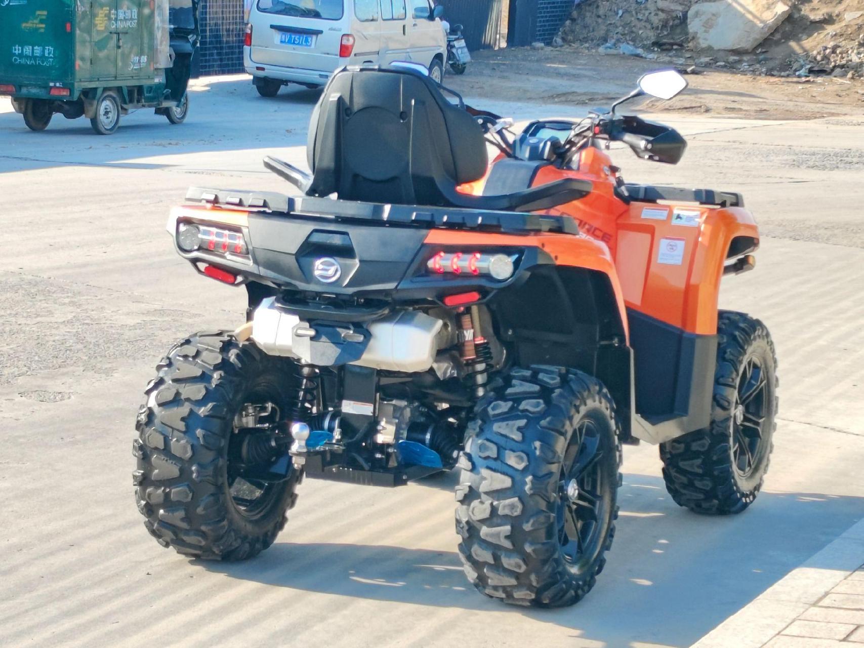 春风850atv沙滩车,四驱带差速锁越野通过性更好.