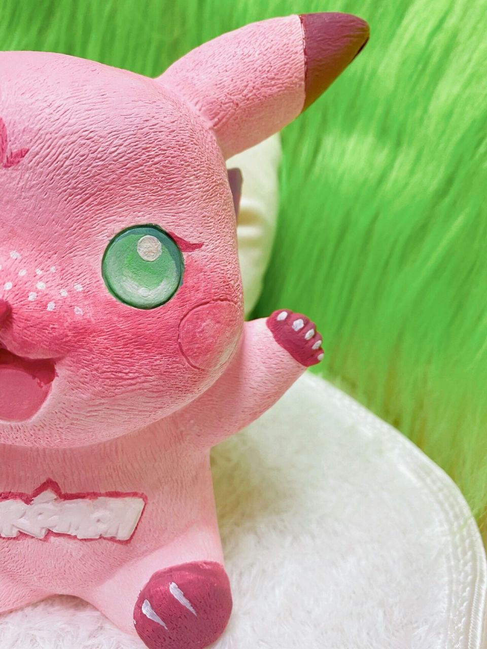 石膏娃娃|皮卡丘|内附步骤图和教程 石膏娃娃用时2个半小时左右,画完