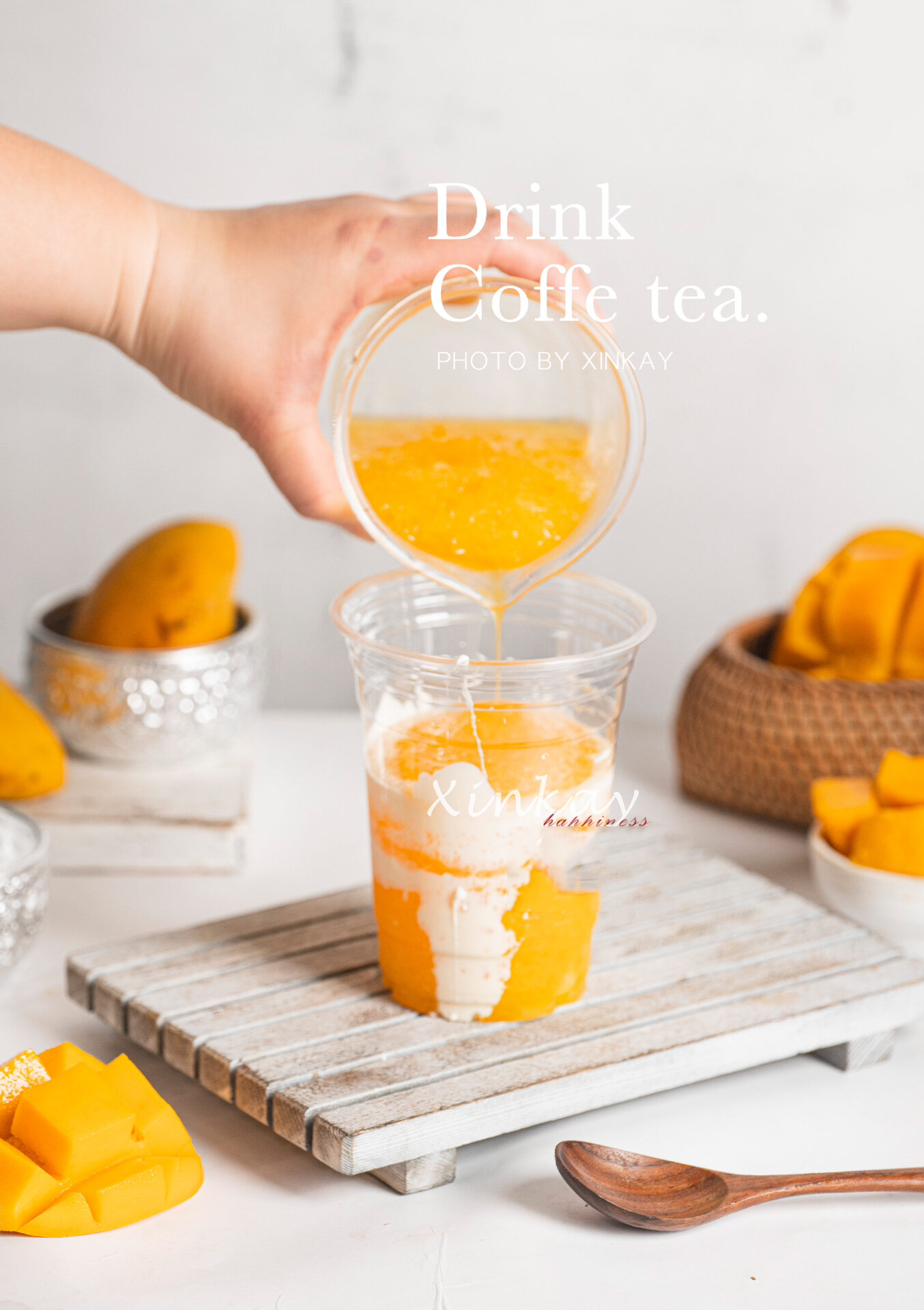 即将迎来夏季 少不了芒果饮品 复刻喜茶经典饮品 芒果控一整个爱住了