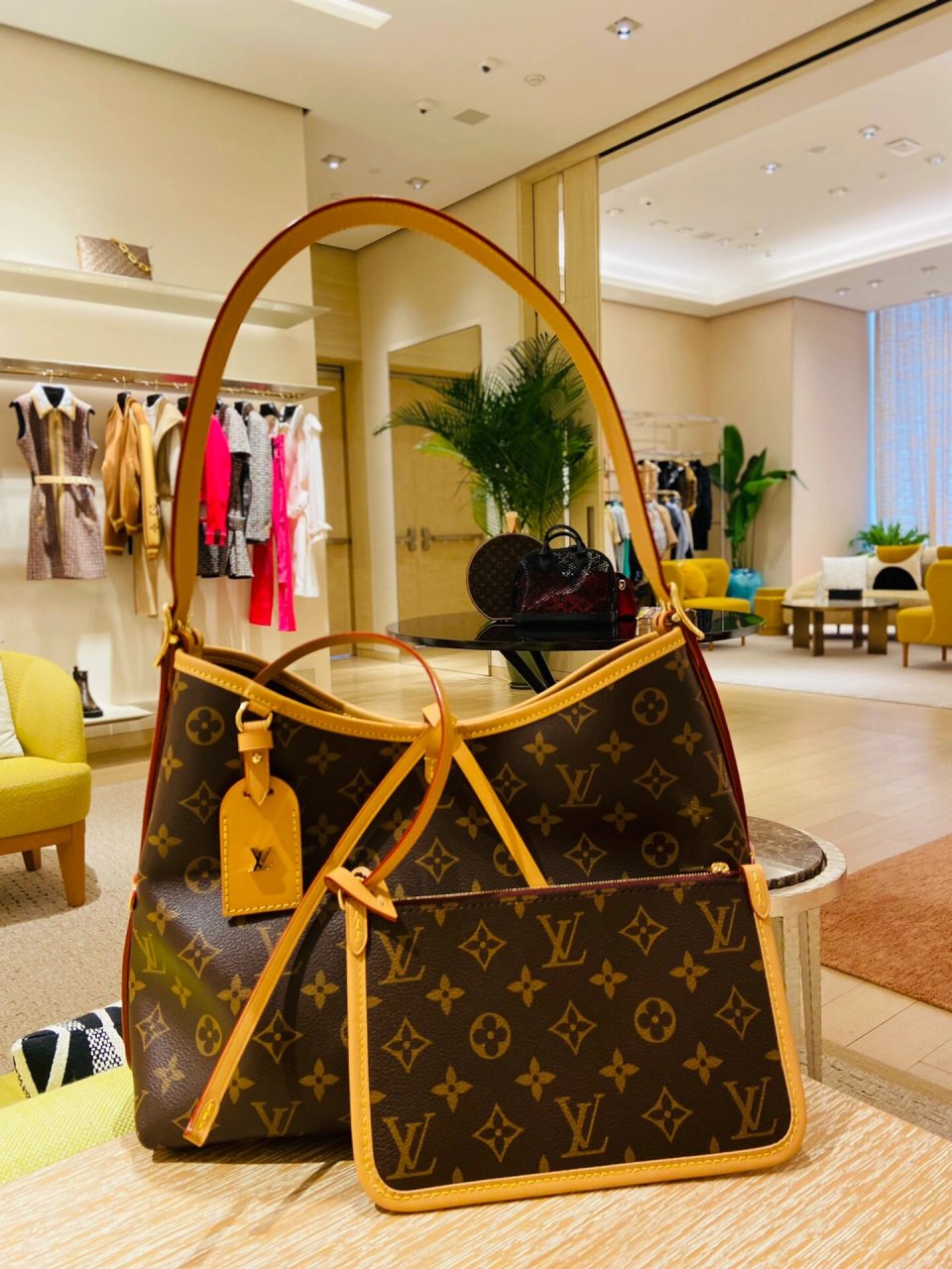 lv路易威登新品carryall 到店 南京德基现货 小号16500 可以斜挎可以