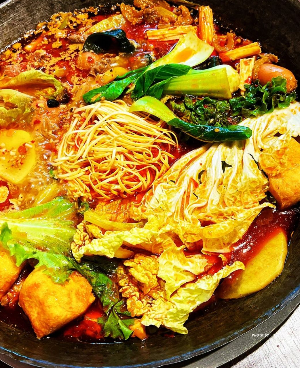 现炒底料的湖南地摊火锅,蛋白质的味道t香了 七七湖南地摊火锅