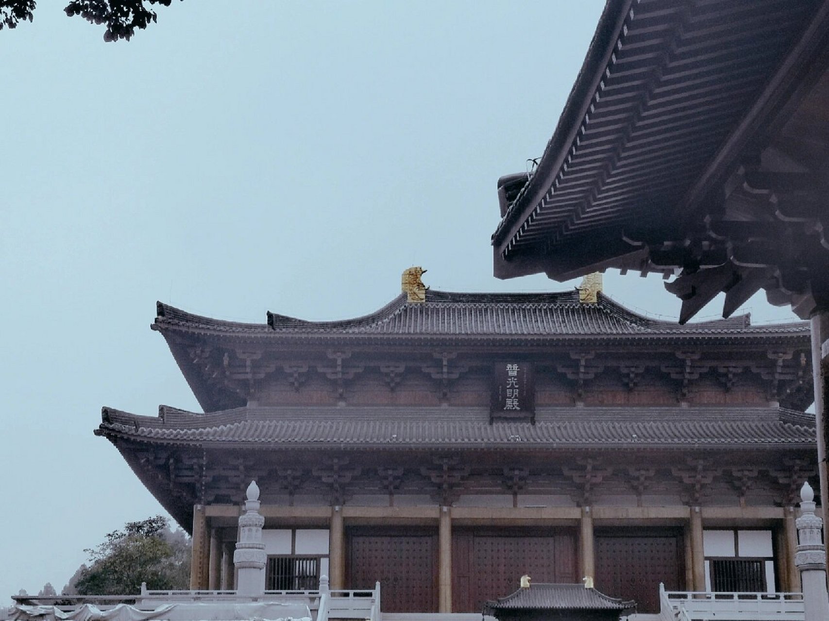 四川崇州高山寺秋游 心旷神怡 一点儿商业气息都没有 有机缘可以和