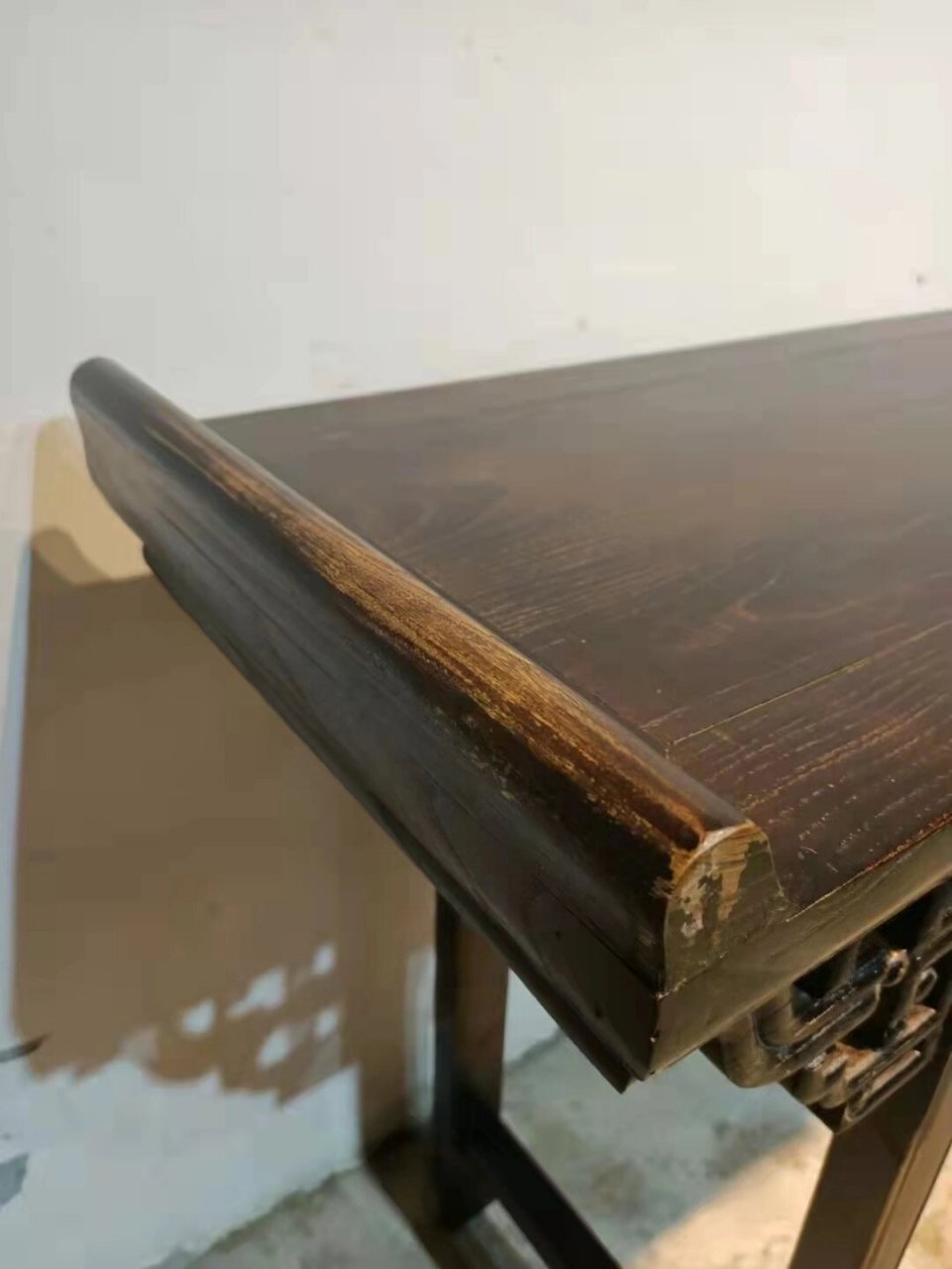 中式仿古条案实木供桌佛台神台客厅条几玄关 雕花翘头条案 【选材】