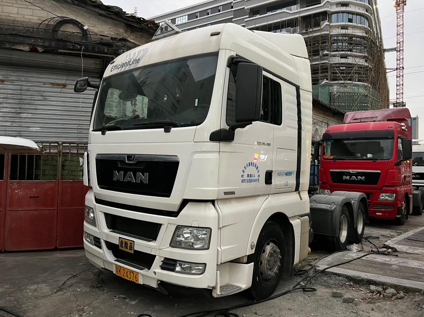 原装进口德国曼恩(天将雄师)危险品牵引车三台,手自一体,#牵引车 480