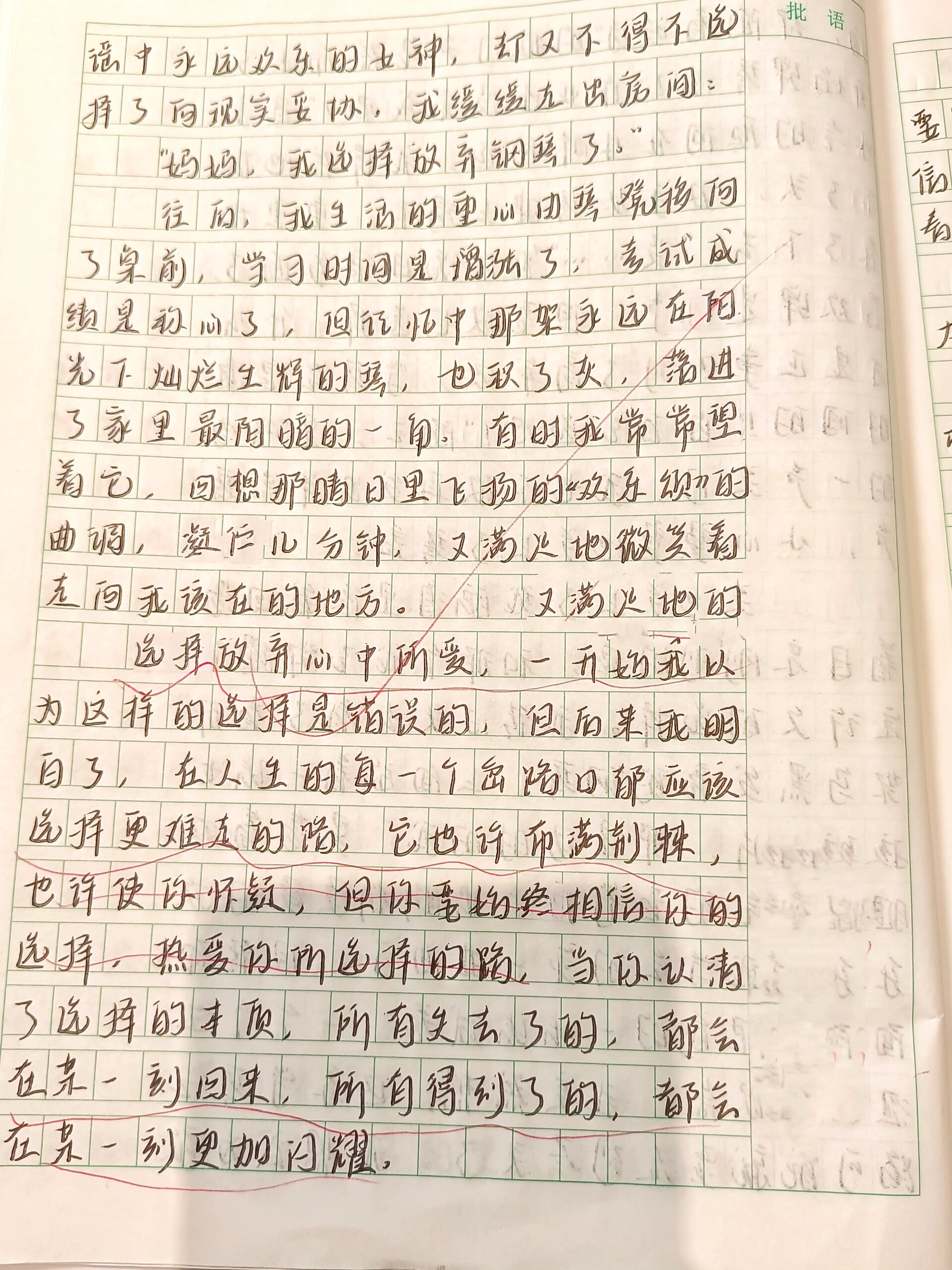 初二语文作文|这,是我的选择