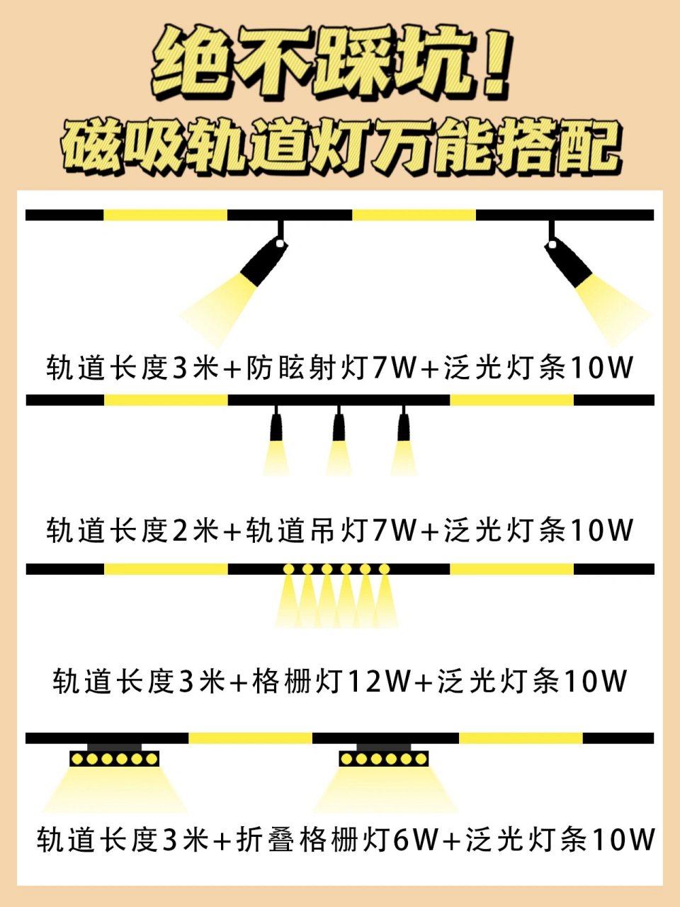 磁吸轨道灯线路连接图片