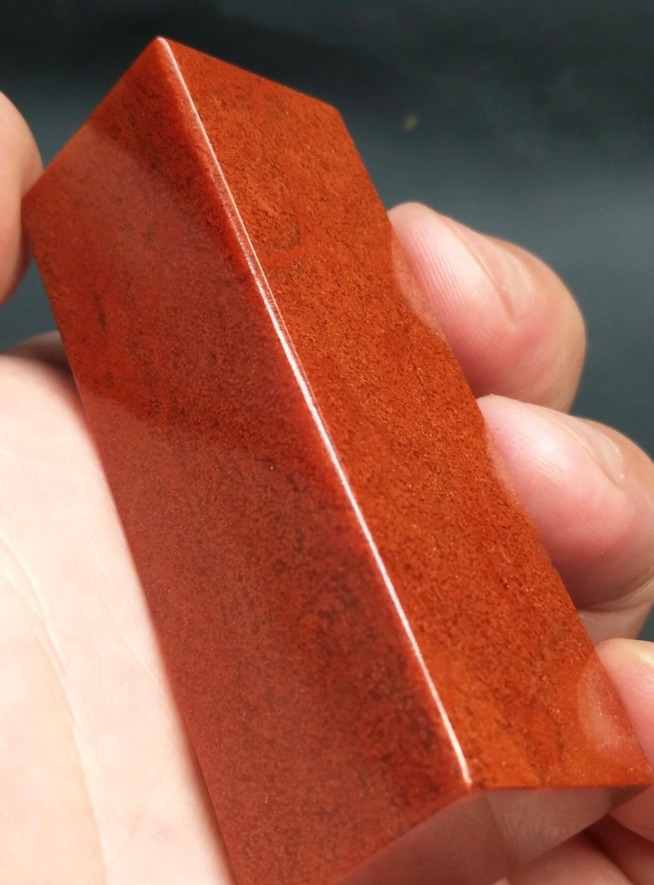 结晶朱砂红 规格:21/21/65mm 老挝满细金砂 结晶朱砂红 规格:21/21