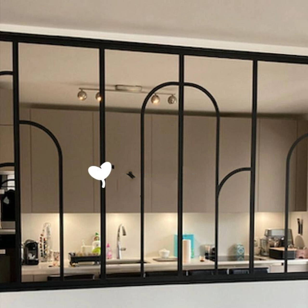 法国9193:【多种极简铁质隔断 玻璃门】 多铁质种极简系列隔断