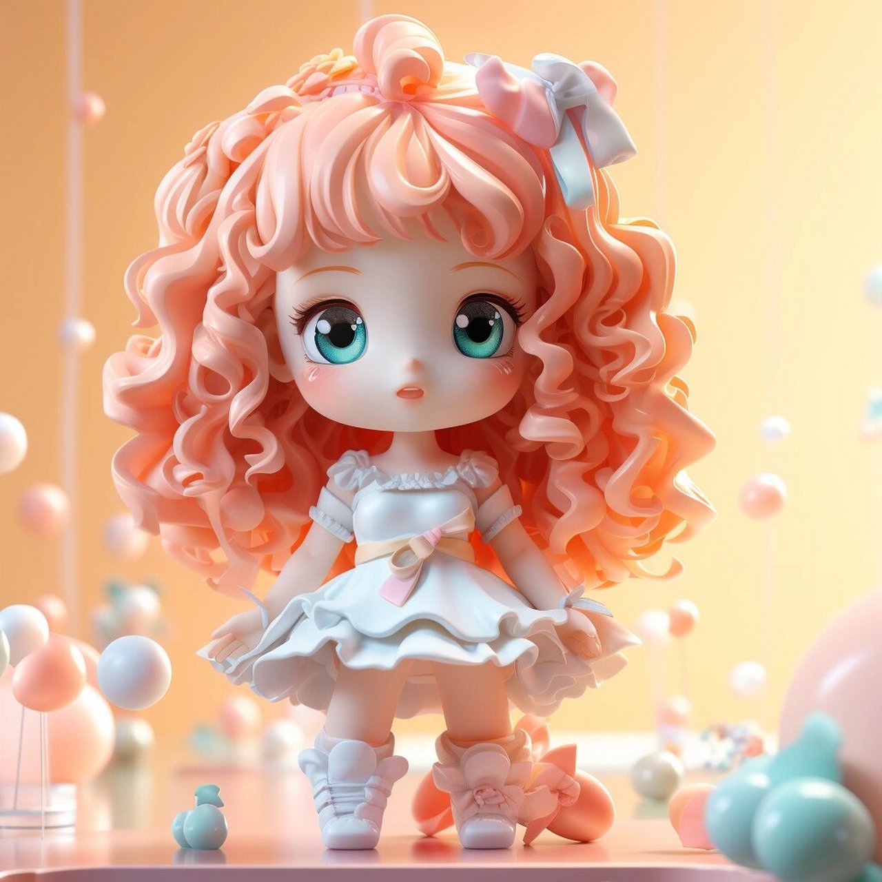 97bjd娃娃 |可可爱爱| 治愈 i 潮玩 |盲盒 刚出炉的手办潮玩作品