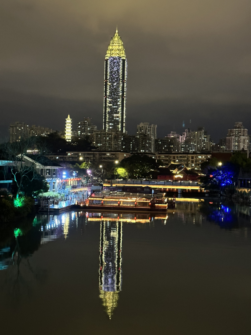 温州印象南塘夜景图片