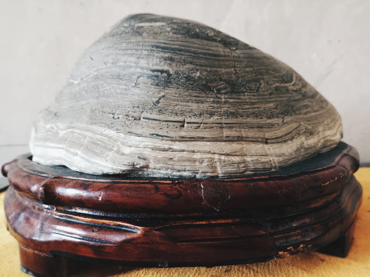 灵璧奇石——禅石 禅石,以简约为.@清空留梦的动态