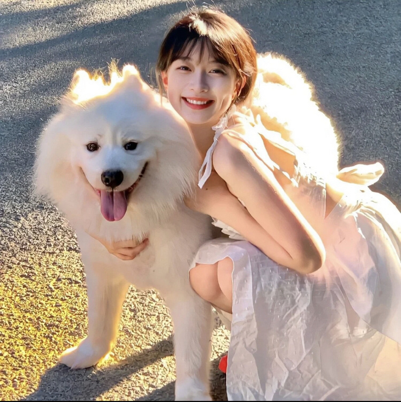 正脸女生头像
