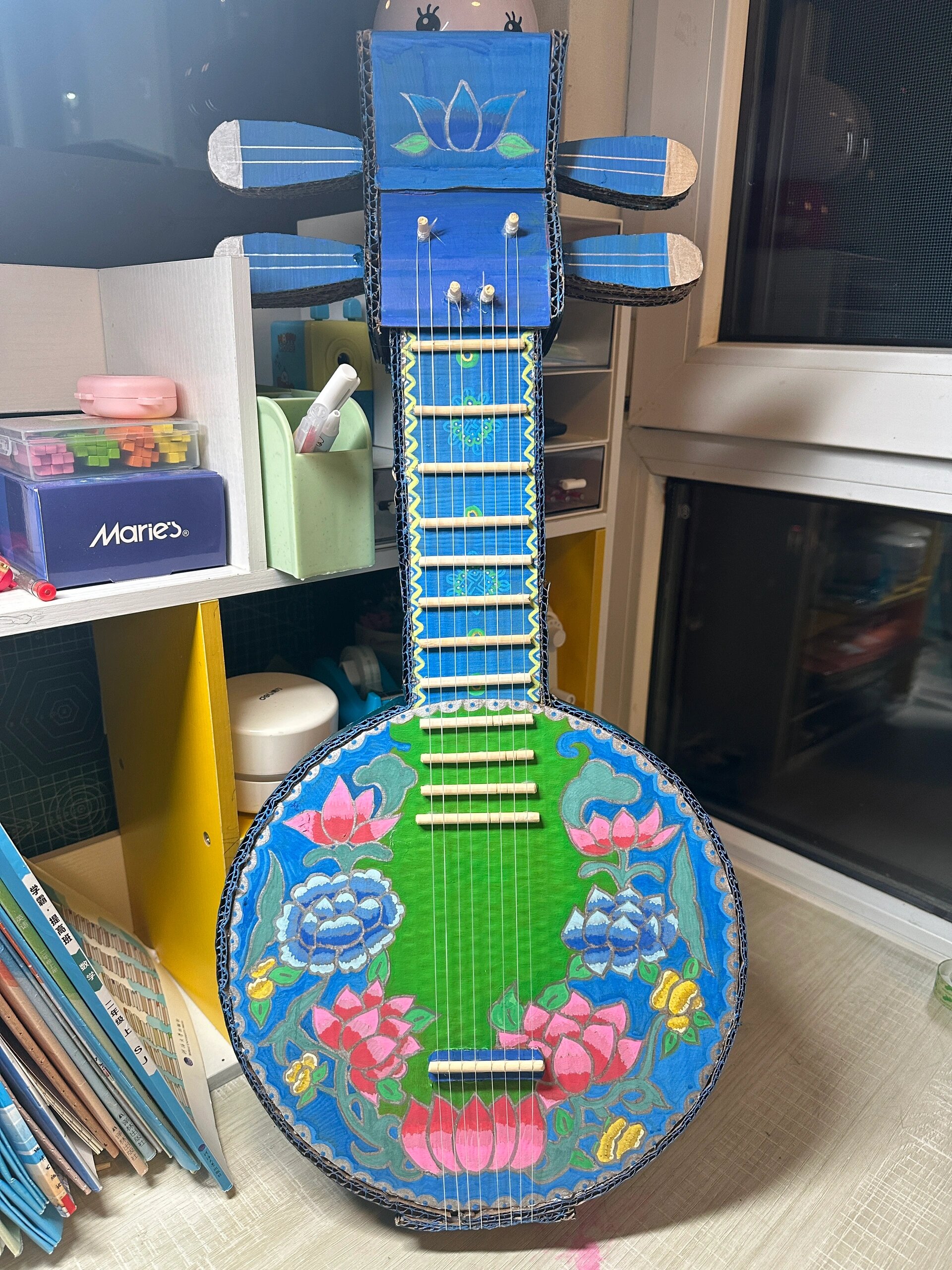 手工制作乐器-阮