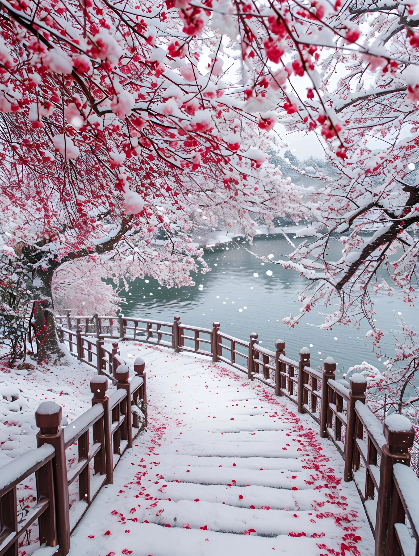 雪景真的很美,能治愈人的心灵