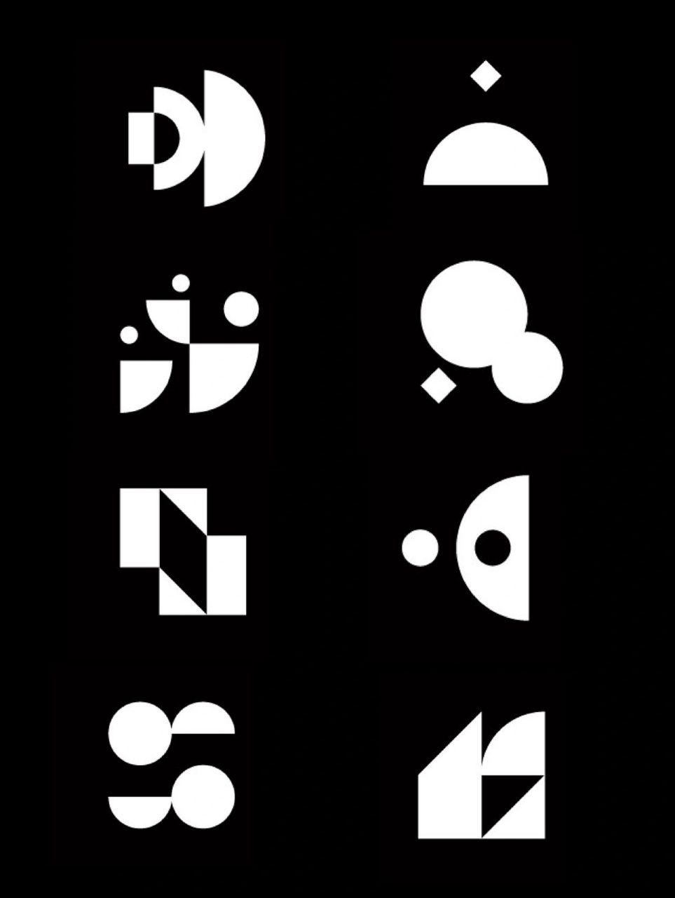 logo设计|几何图形创意的极简主义 8715 最简单的几何图形 圆