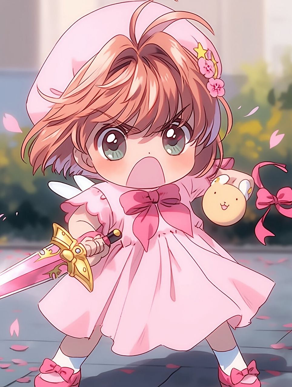 q版百变小樱头像