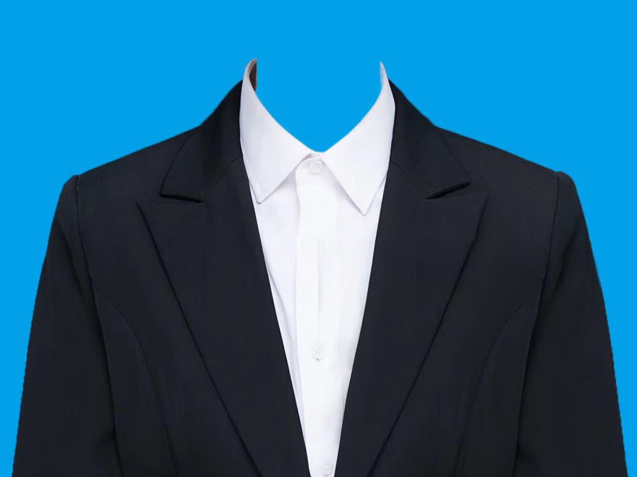 证件照西装模板