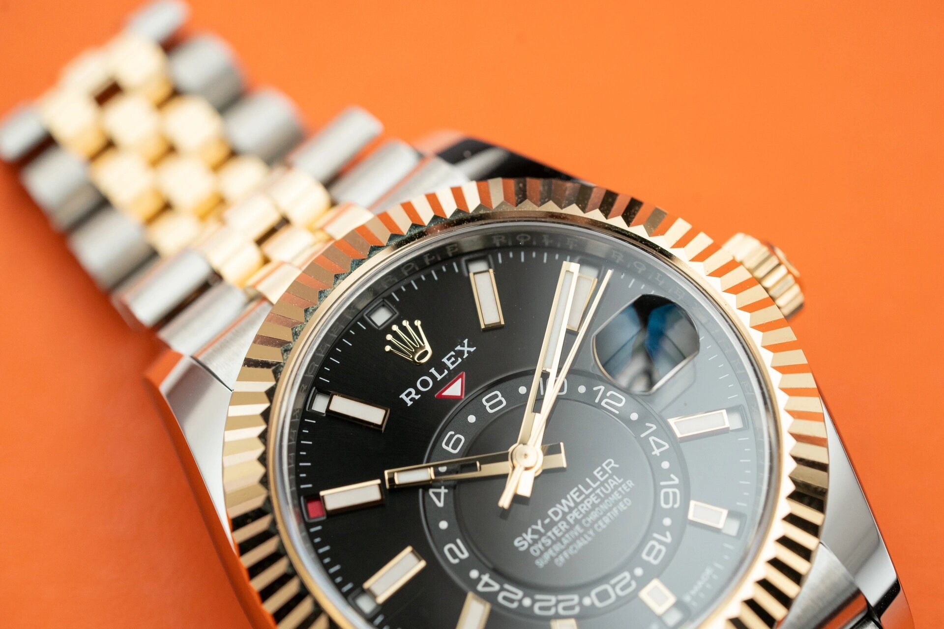 劳力士经典款式复杂机芯天行者年历黑盘 761576157615