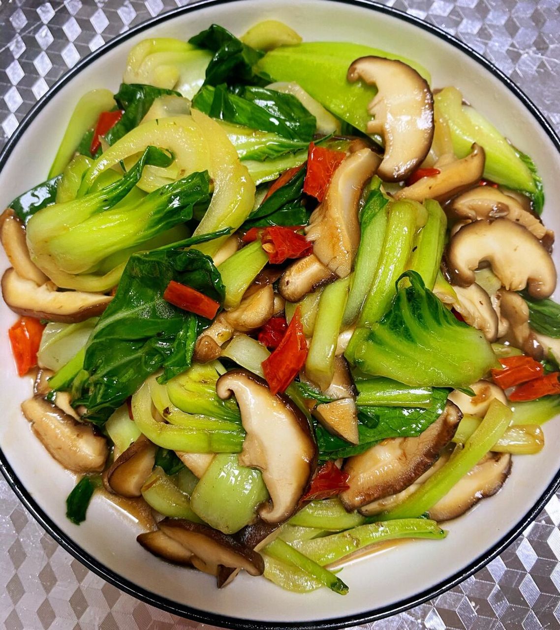 99上海青炒香菇99还是家常小菜最得人心!