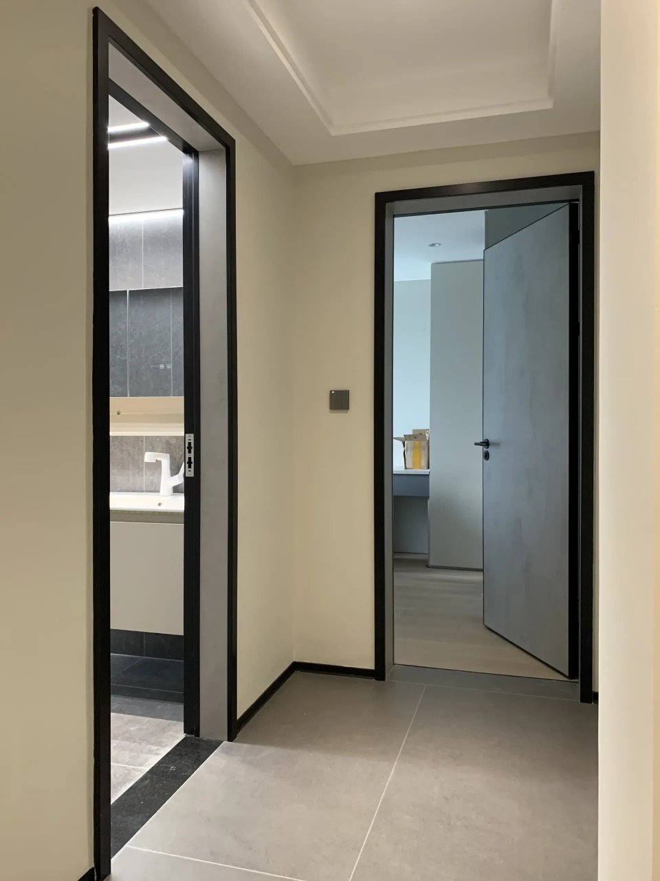 星空灰铝木门返图来喽