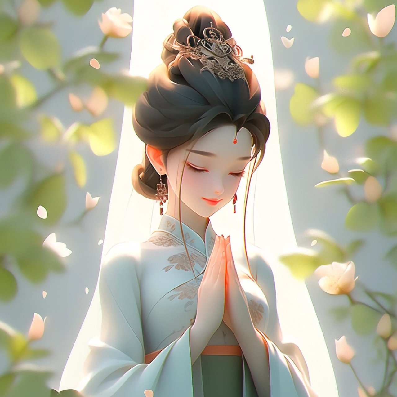 佛系头像丨好运"莲莲"