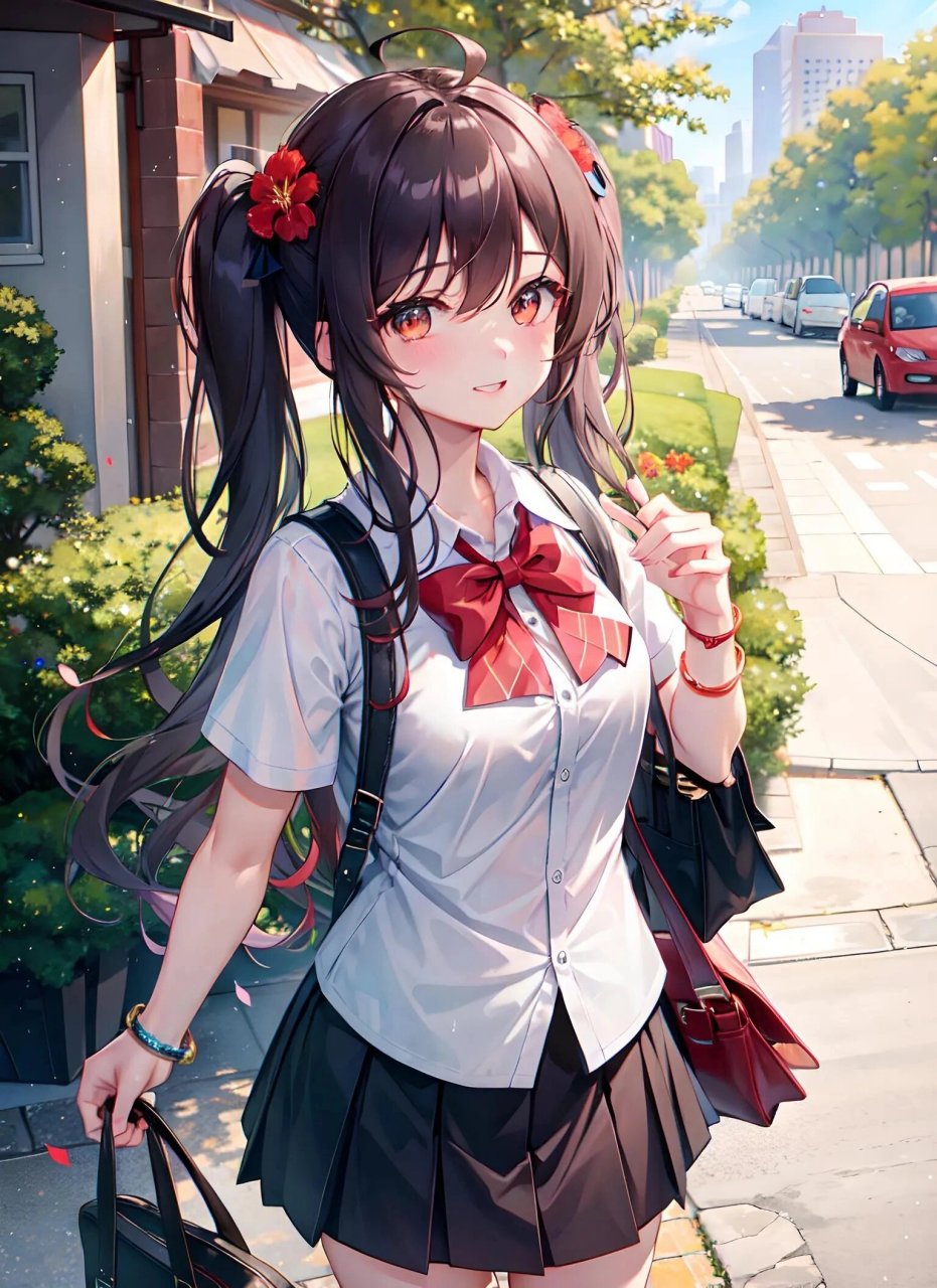 原神胡桃jk制服