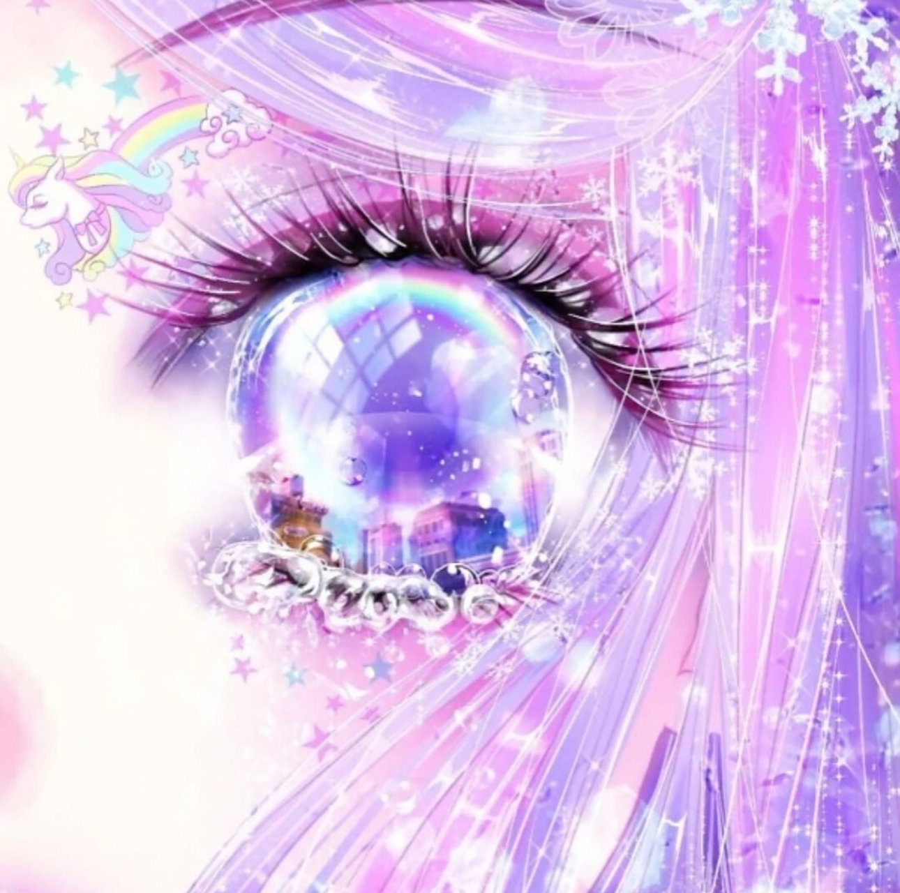 眼睛里面藏着星海|动漫头像梦幻系列 希望大家喜欢,我也不强求有什么